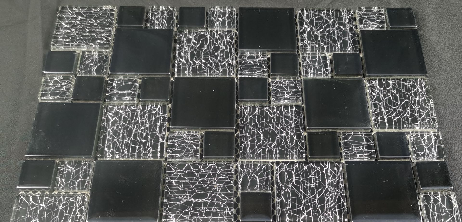 1 Square Metres- High Quality Glass Mosaic Tiles -- Super Saver 300*300*6mm* 11 Sheets - Bild 2 aus 5