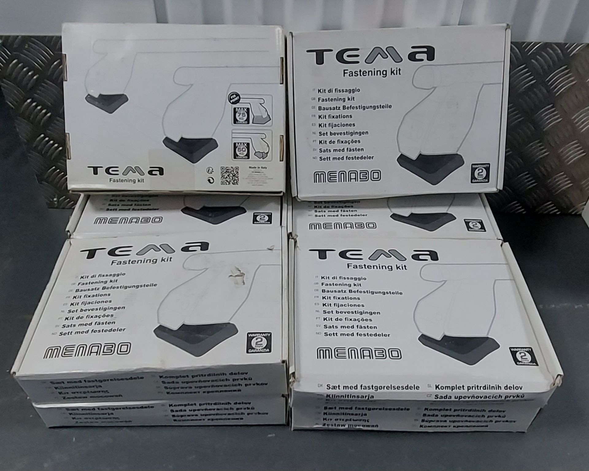 QTY 10x Brand New TEMA Car Travel Roof Bars Box Fitting Fastening Kit Lot#759