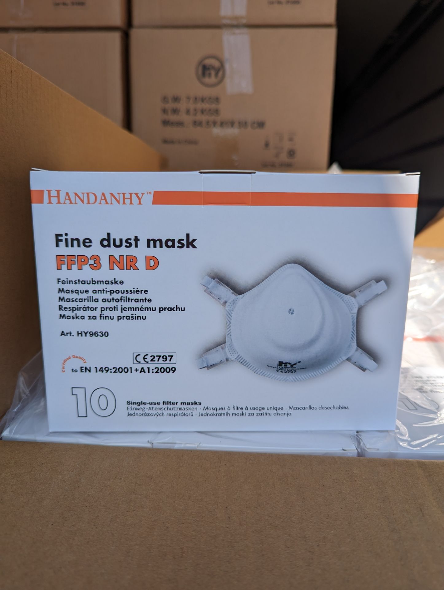 4x Boxes HY9630 FFP3 Filtering Masks - Image 3 of 3