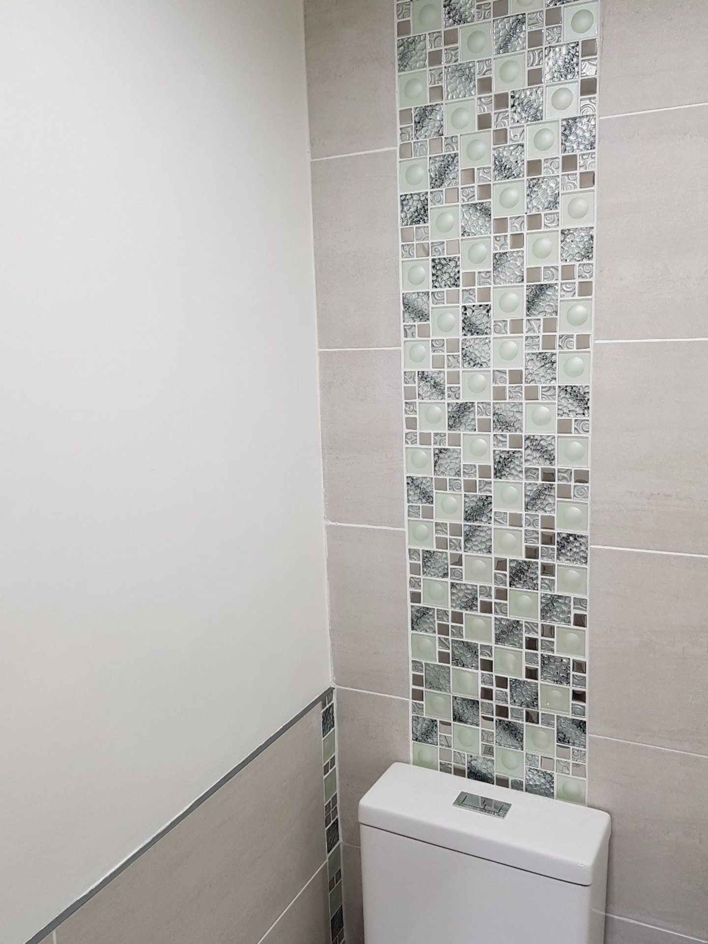 5 Square Metres - High Quality Glass/Stainless Steel Mosaic Tiles - Bild 2 aus 6