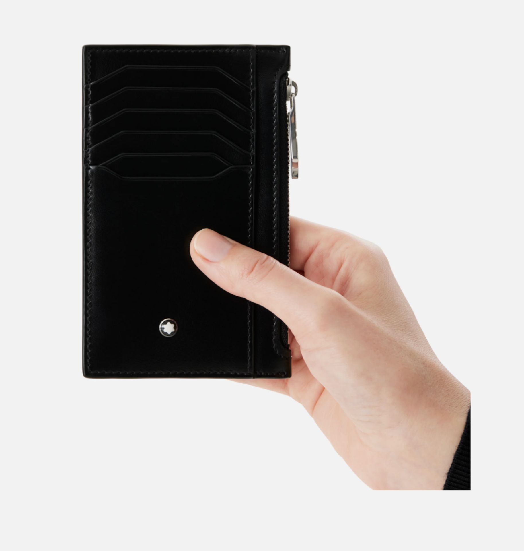 Mont Blanc Meisterstück Pocket Holder 8cc With Zipped Pocket Card Holder - Image 5 of 5