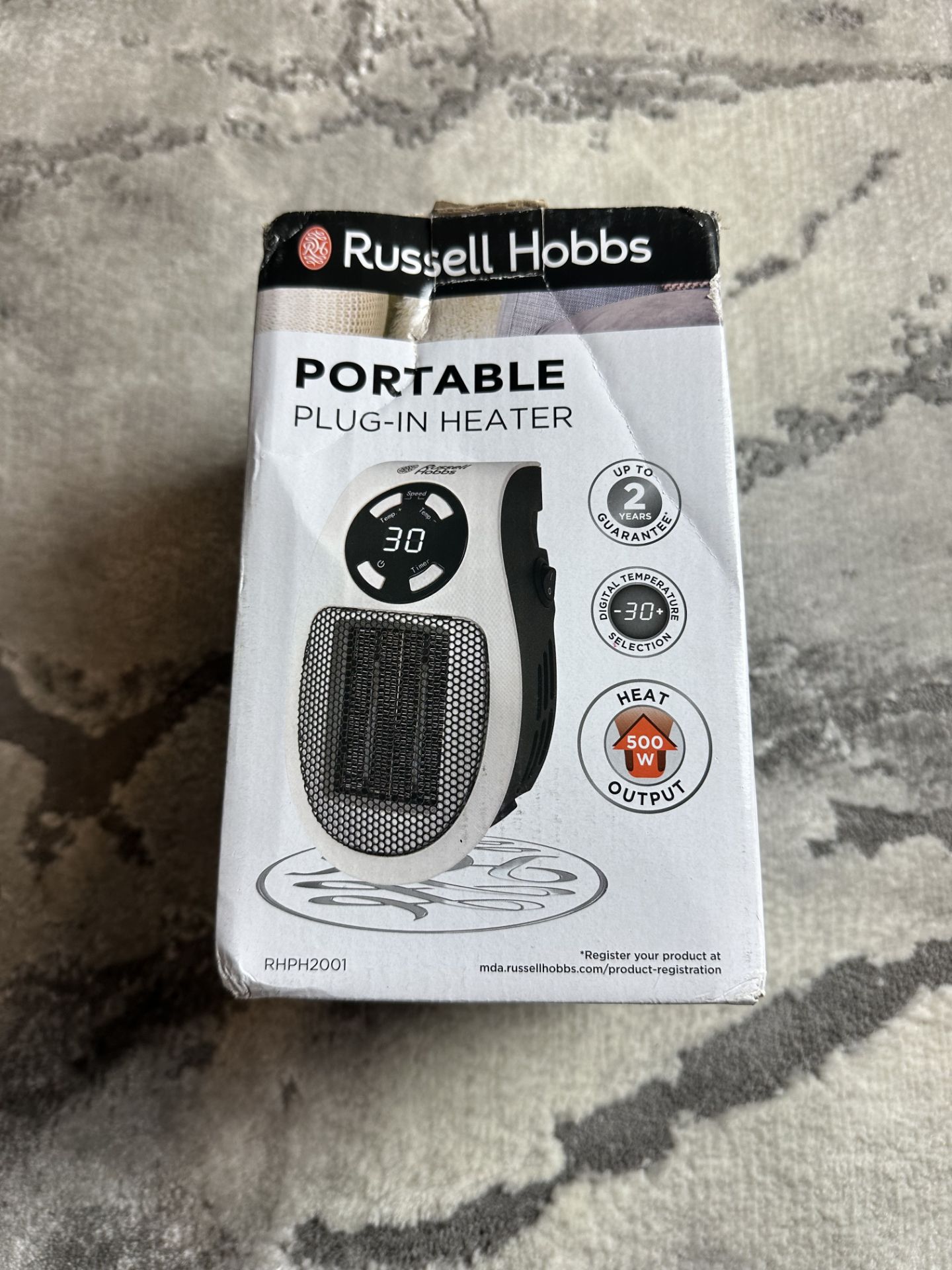 Russell Hobbs Portable Heater - No VAT - Bild 2 aus 3