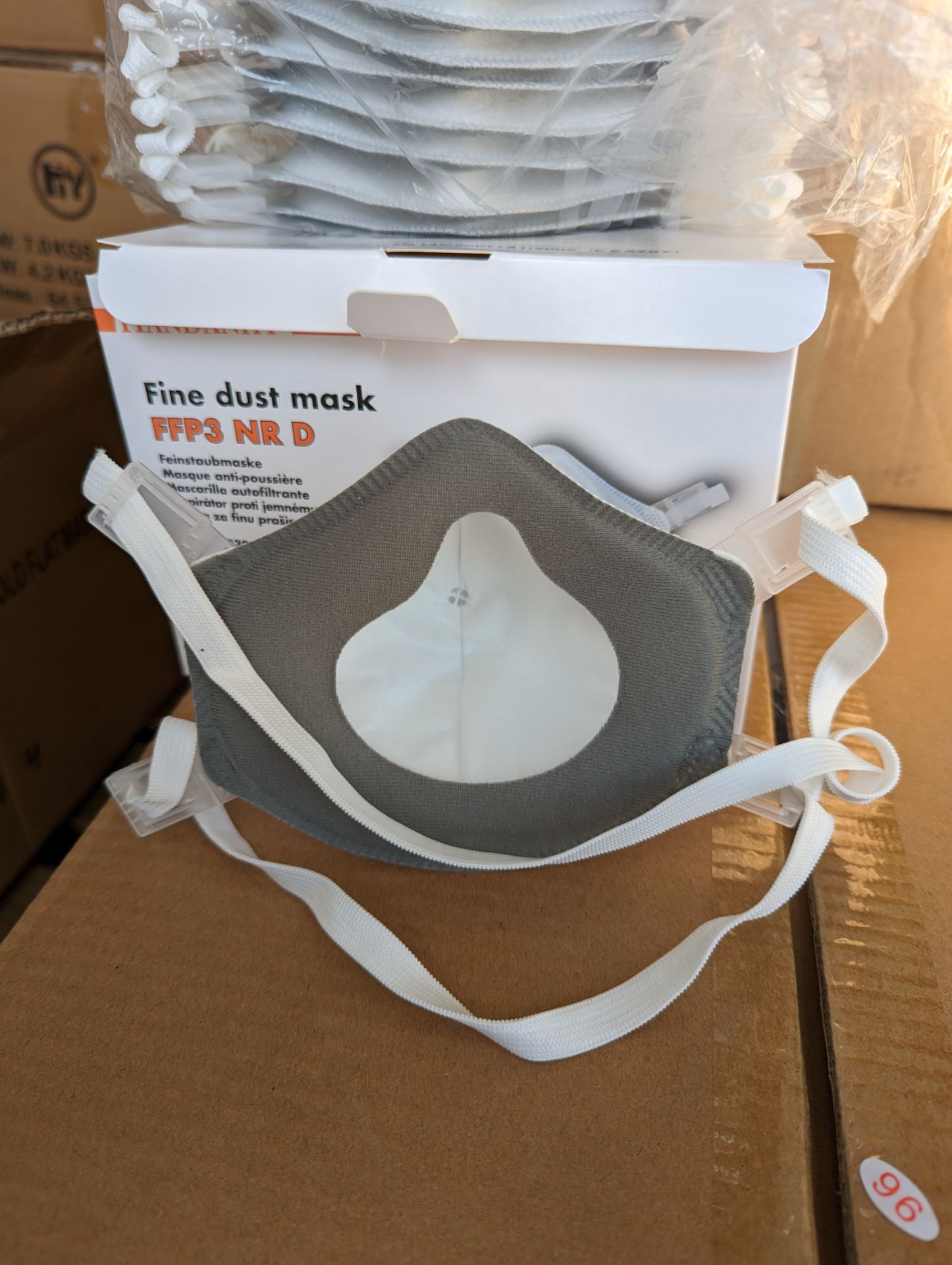 4x Boxes HY9630 FFP3 Filtering Masks - Image 2 of 3