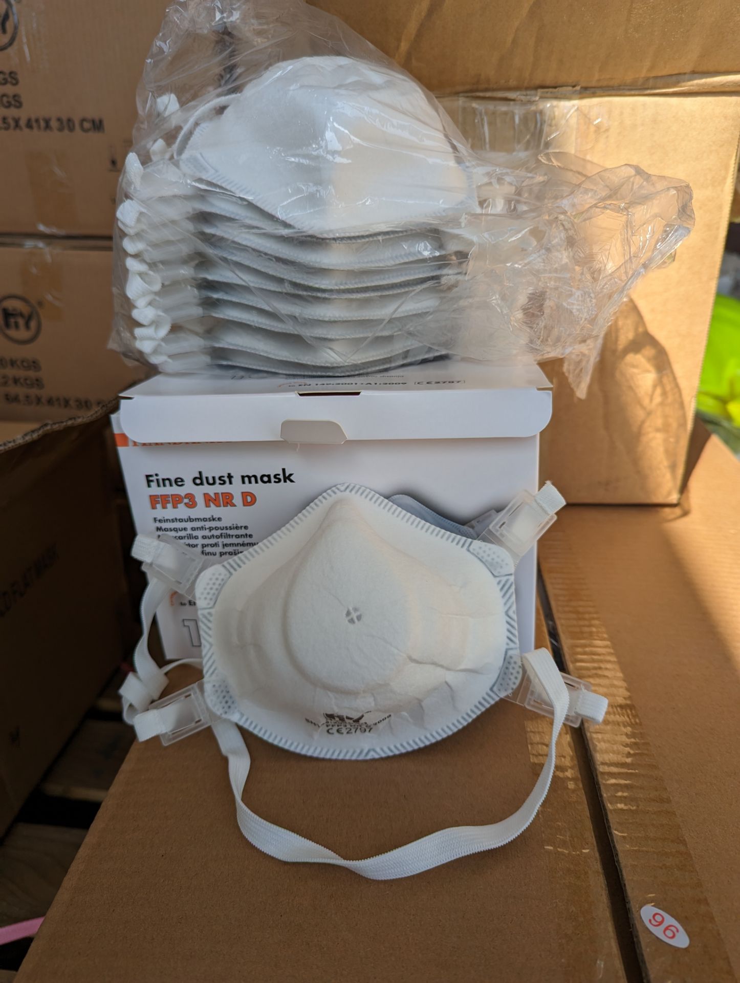 4x Boxes HY9630 FFP3 Filtering Masks