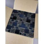 2 Square Metres - High Quality Glass/Stainless Steel Mosaic Tiles-22 Sheets