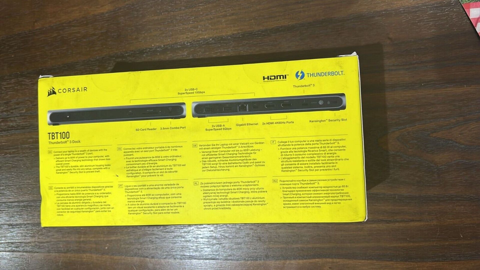 Corsair TBT100 Thunderbolt 3 Dock - Image 2 of 12