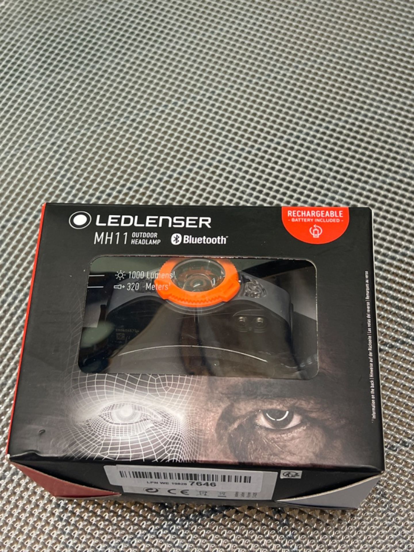 Ledlenser MH11 Outdoor Headlamp LED, Black/Orange, Rechargeable Battery, 1000 Lumens, Focusable - Image 3 of 3