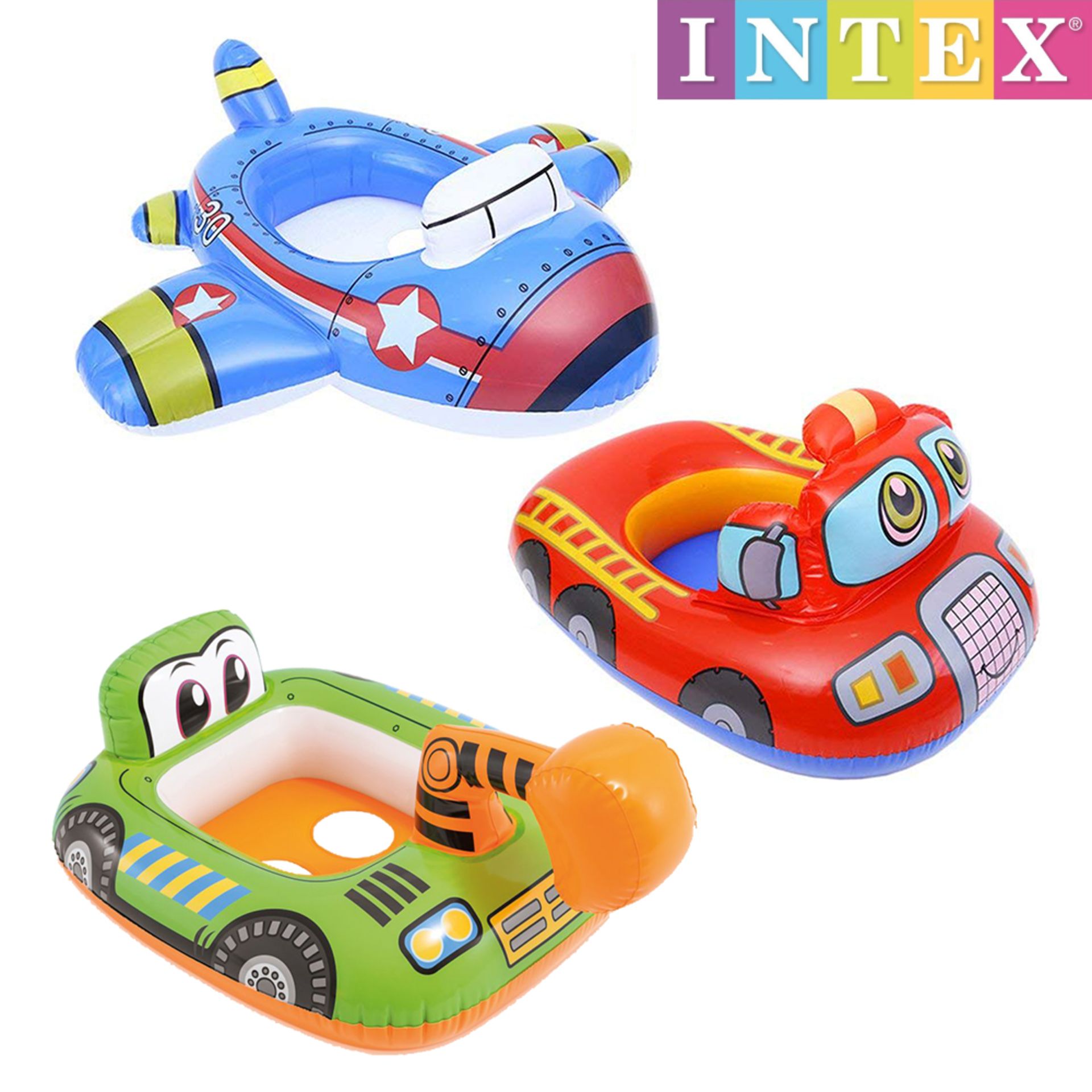 Joblot of Brand New 120 Pieces of Genuine Intex Children’s Inflatables RRP £1798 - Bild 7 aus 10