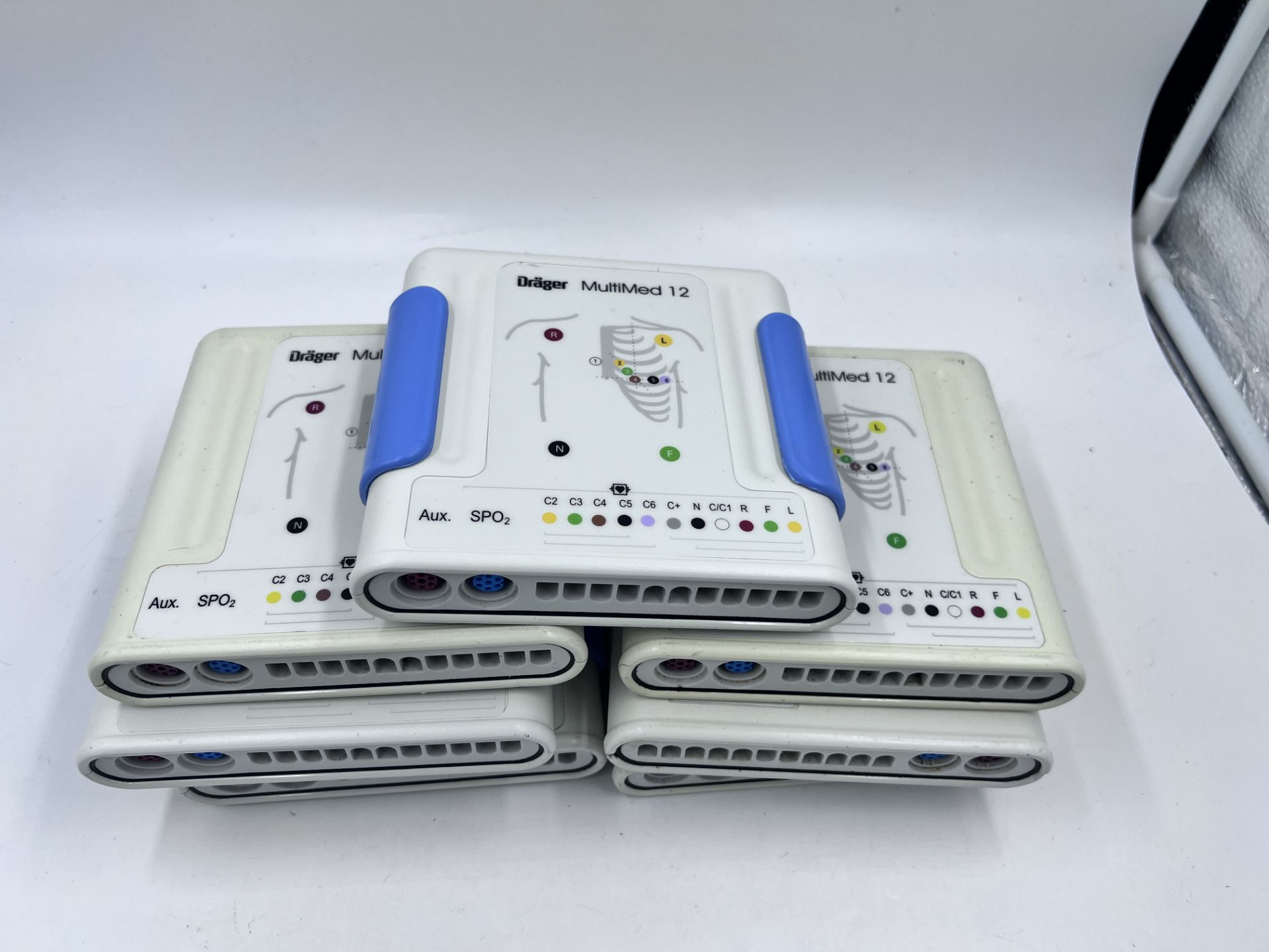 Drager Multimed 12 ECG Spo2 Module Vital Signs Monitor Medical Job Lot 7