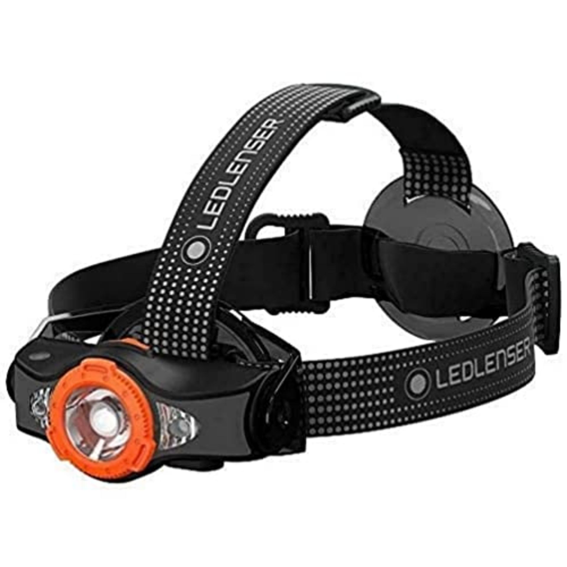 Ledlenser MH11 Outdoor Headlamp LED, Black/Orange, Rechargeable Battery, 1000 Lumens, Focusable