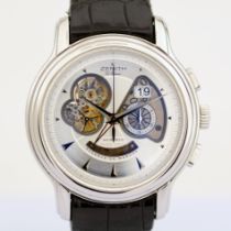 Zenith / Chronomaster XXT Open Grande Date - Gentlemen's Steel Wrist Watch