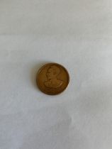 Historic Ethiopian Coin Haile Selasse 1941