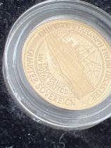 1/4 Gold Coin Sovereign