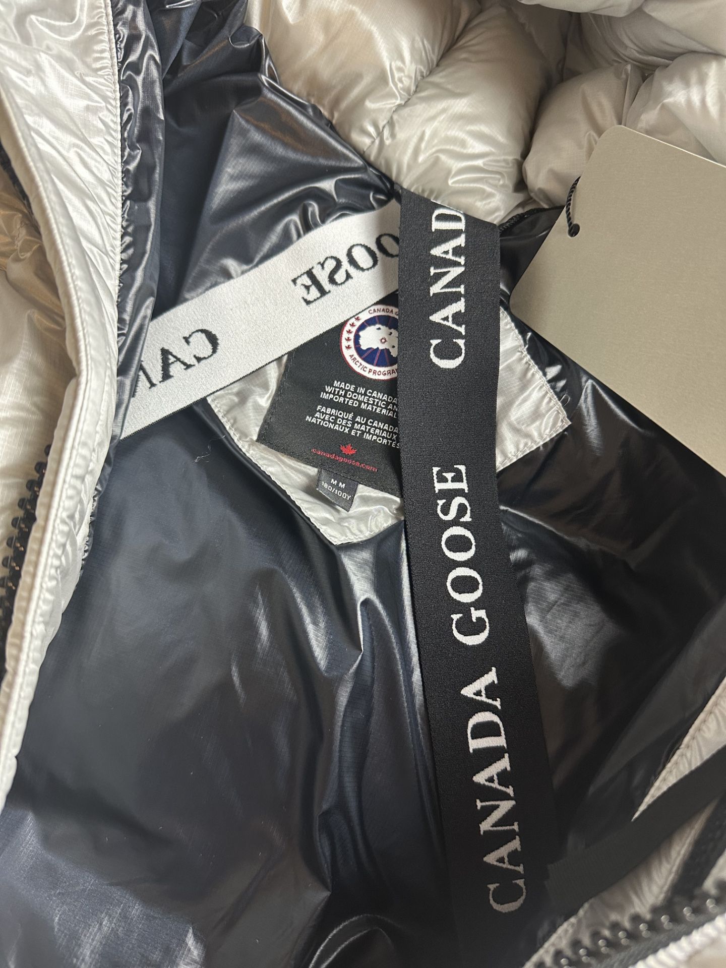 Canada Goose Crofton Silver Grey Puffer Jacket - RRP £1025 - No VAT - Image 10 of 10