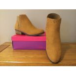 Dolcis “Wendy” Ankle Boots, Size 4, Tan - New RRP £45.00
