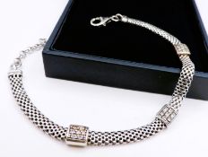 Sterling Silver Gemstone Bracelet New With Gift Box