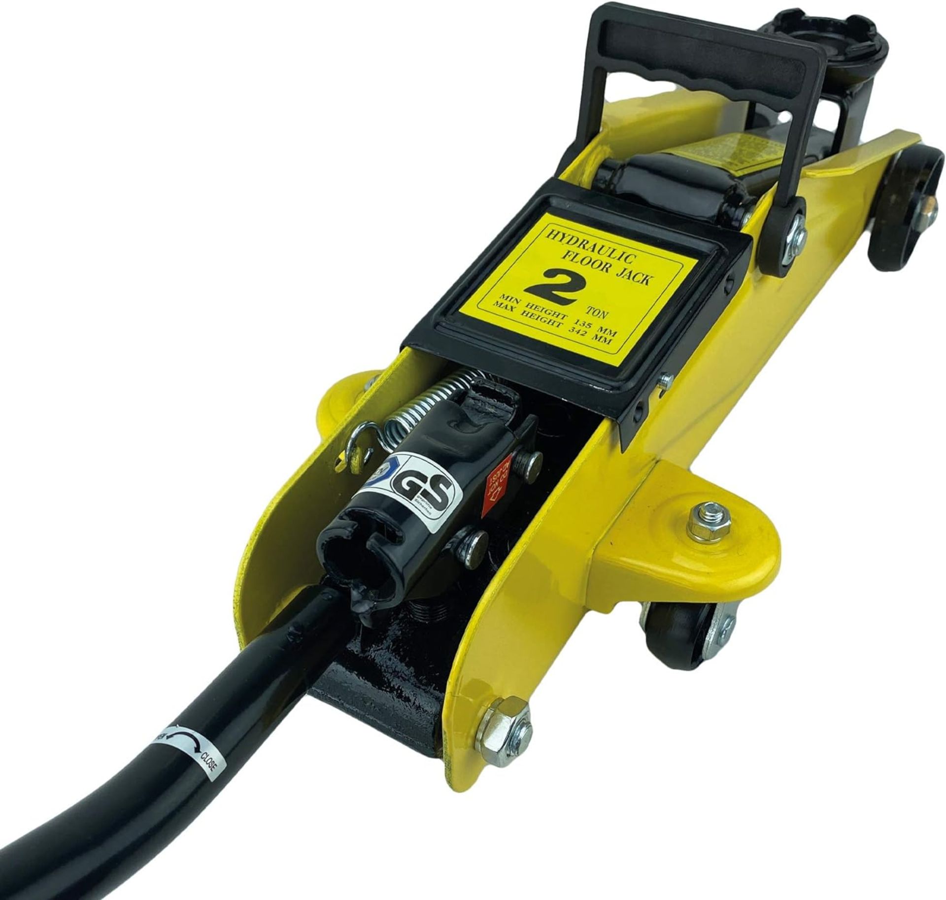 2 Tonne Trolley Jack AA3282 Lifting Range For Cars Vehicles TUV/GS Approved Lot#500 - Image 2 of 5