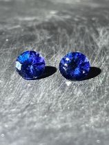 Tanzanite Pair, 1.19 & 1.18 CT