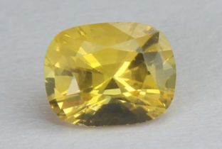 Yellow Sapphire, 1.05 CT