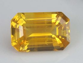 Yellow Sapphire, 3.01 CT