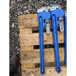 3x Pipe Wrenches