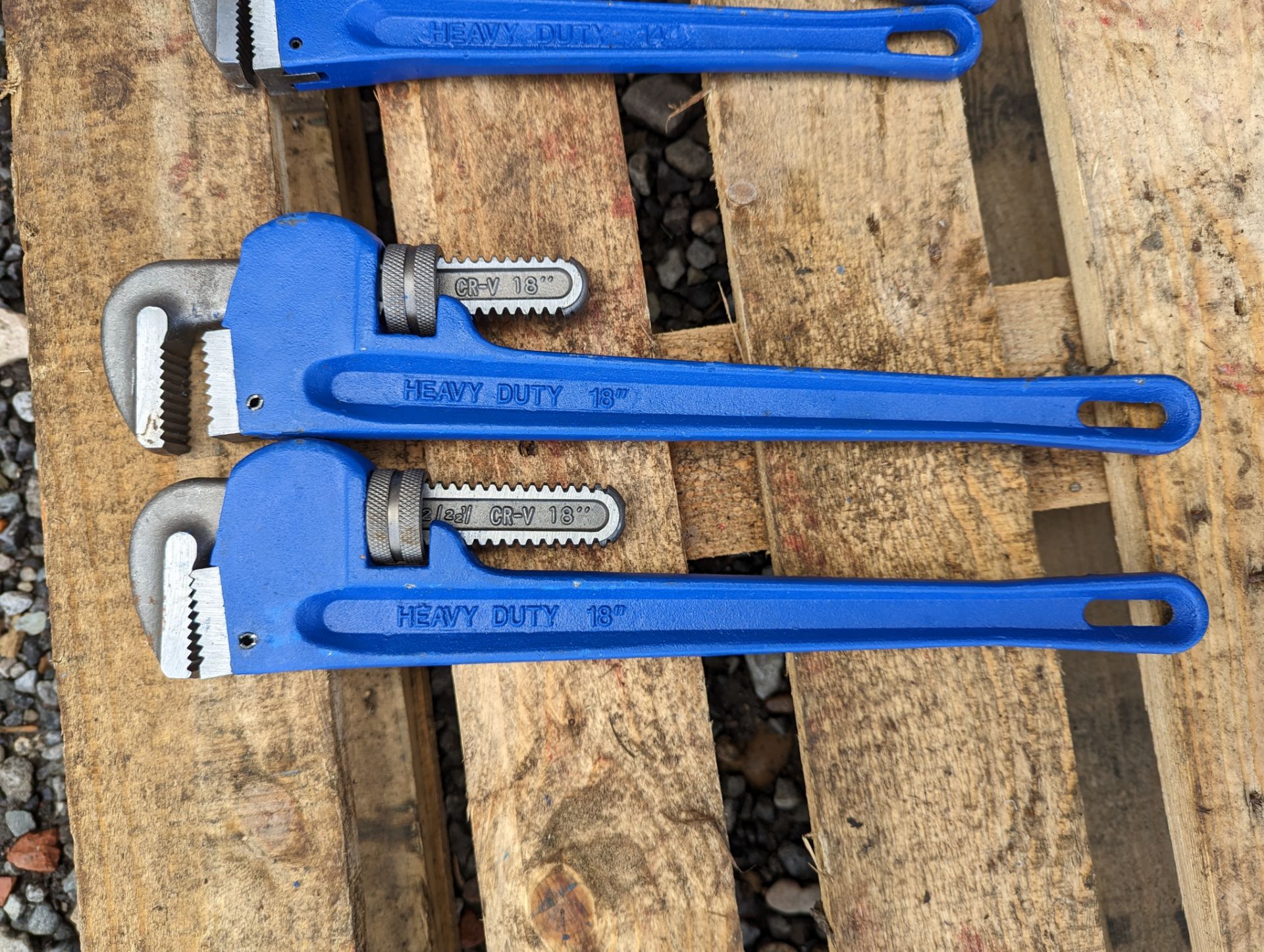 3x Pipe Wrenches