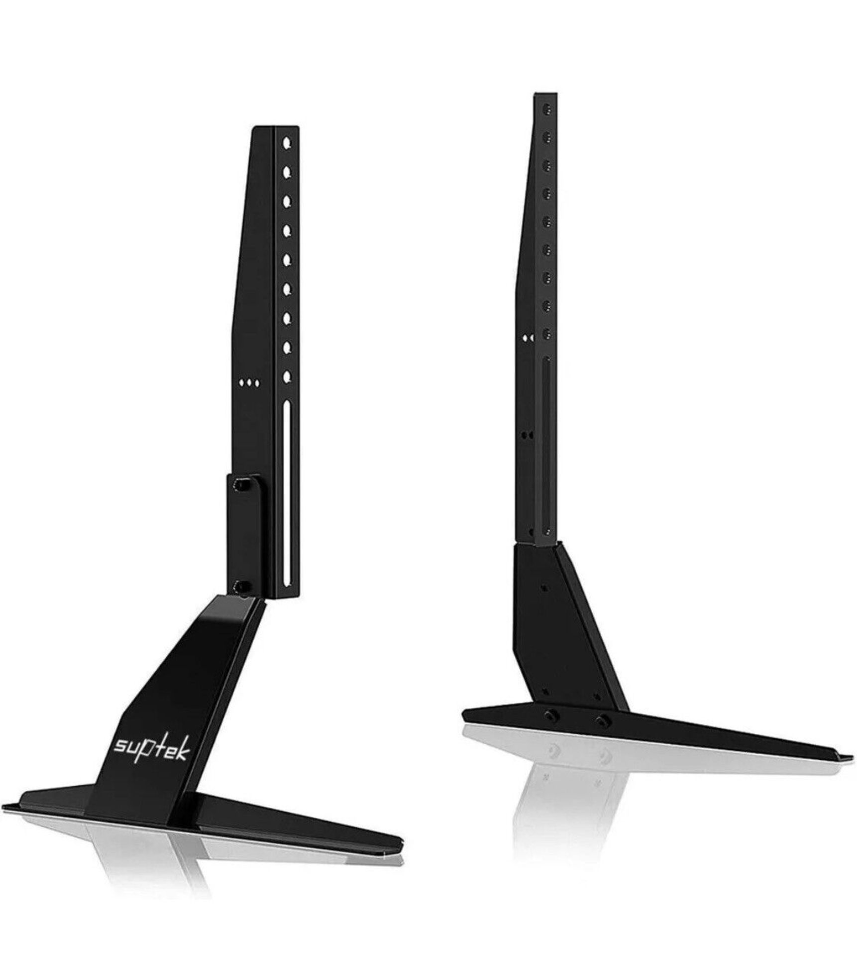 Boxed Suptek Universal Table Pedestal TV Stand Tabletop Screen Monitor Riser ML1760