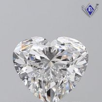 1.5 ct GIA Certified Heart D SI2 Diamond