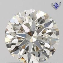0.9 ct GIA Certified Round K SI1 Diamond