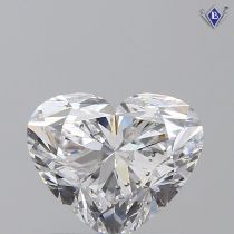 1.5 ct GIA Certified Heart D SI2 Diamond