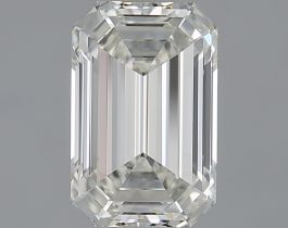 1.51 ct GIA Certified Emerald I VS1 Diamond