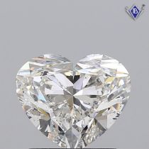 1.51 ct GIA Certified Heart H SI1 Diamond