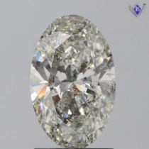 1.7 ct IGI Certified Oval H SI2 Diamond