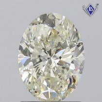 1.6 ct HRD Certified Oval K SI2 Diamond