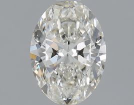 1 ct GIA Certified Oval H VS2 Diamond