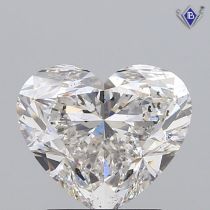 2.23 ct GIA Certified Heart F SI1 Diamond