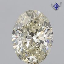1.54 ct IGI Certified Oval J SI2 Diamond