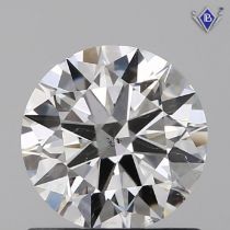 0.98 ct GIA Certified Round F SI2 Diamond