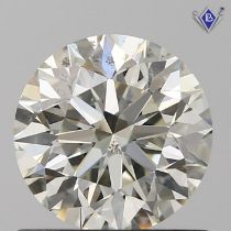0.95 ct GIA Certified Round J SI1 Diamond