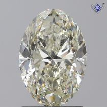 1.7 ct IGI Certified Oval J SI2 Diamond