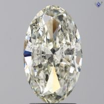 2 ct HRD Certified Oval J SI2 Diamond