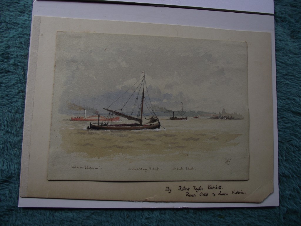 Robert Taylor Pritchett (1828-1907) - Maritime Watercolour Signed With Monogram - Image 2 of 9