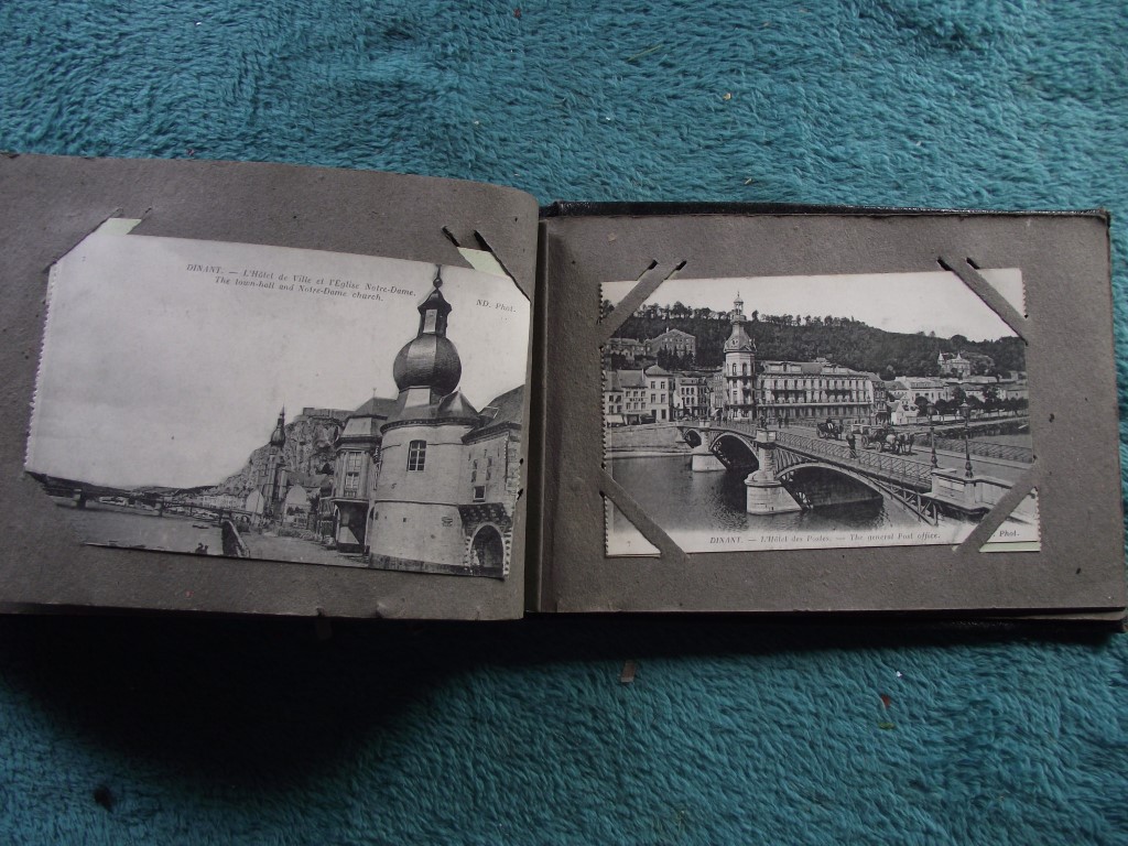 1920's Album - Single Family Collection of Birthday Cards, Photographs & French Scene Postcards. - Image 45 of 52