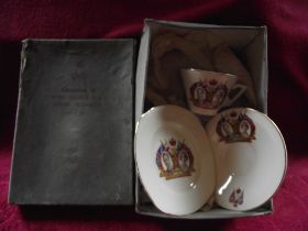 Coronation of George V1 & Queen Elizabeth - May 12th 1937 - Burleigh Ware China