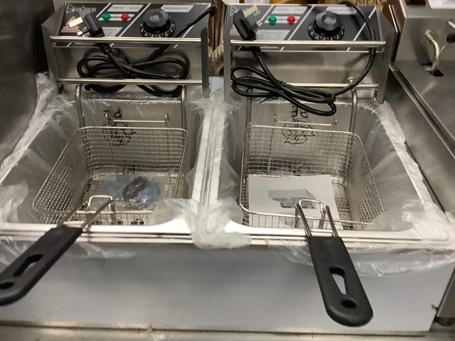 Brand New Double Electric Fryer - Image 2 of 2