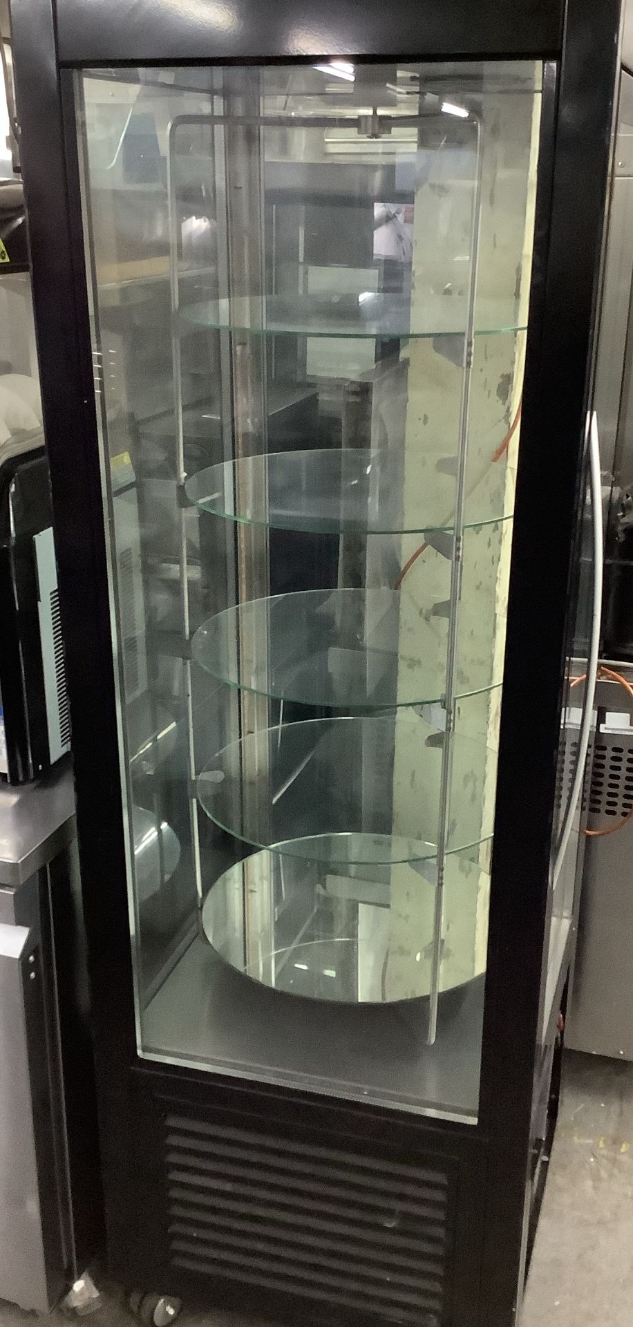Roller Grill Refrigerated Glass Cake Display Fridge