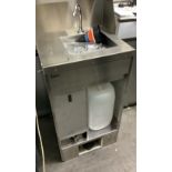 IMC As New Outdoor Mobile Hot/Cold Sink Unit
