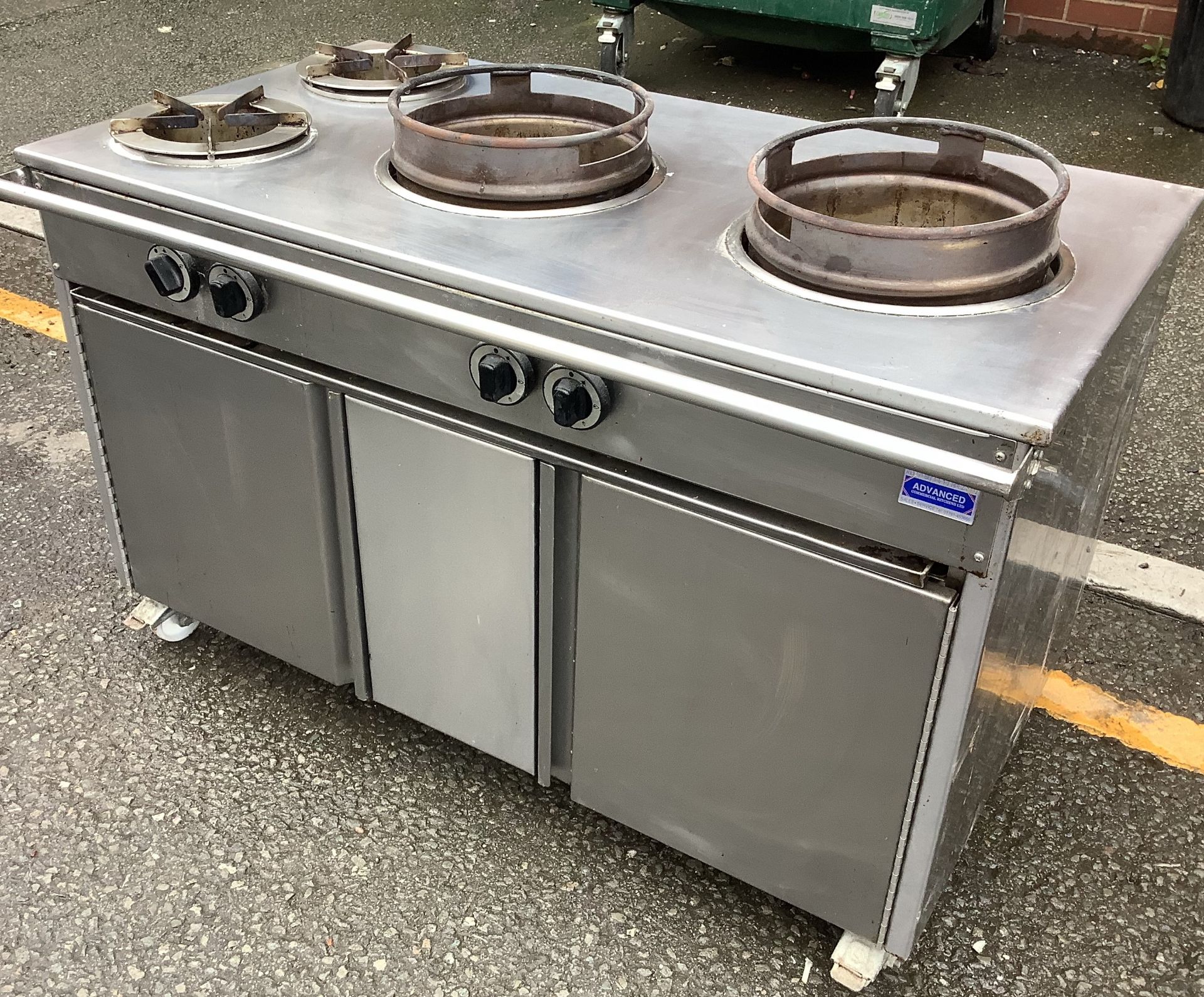 Indian/Chinese Gas Cooker - Image 2 of 2