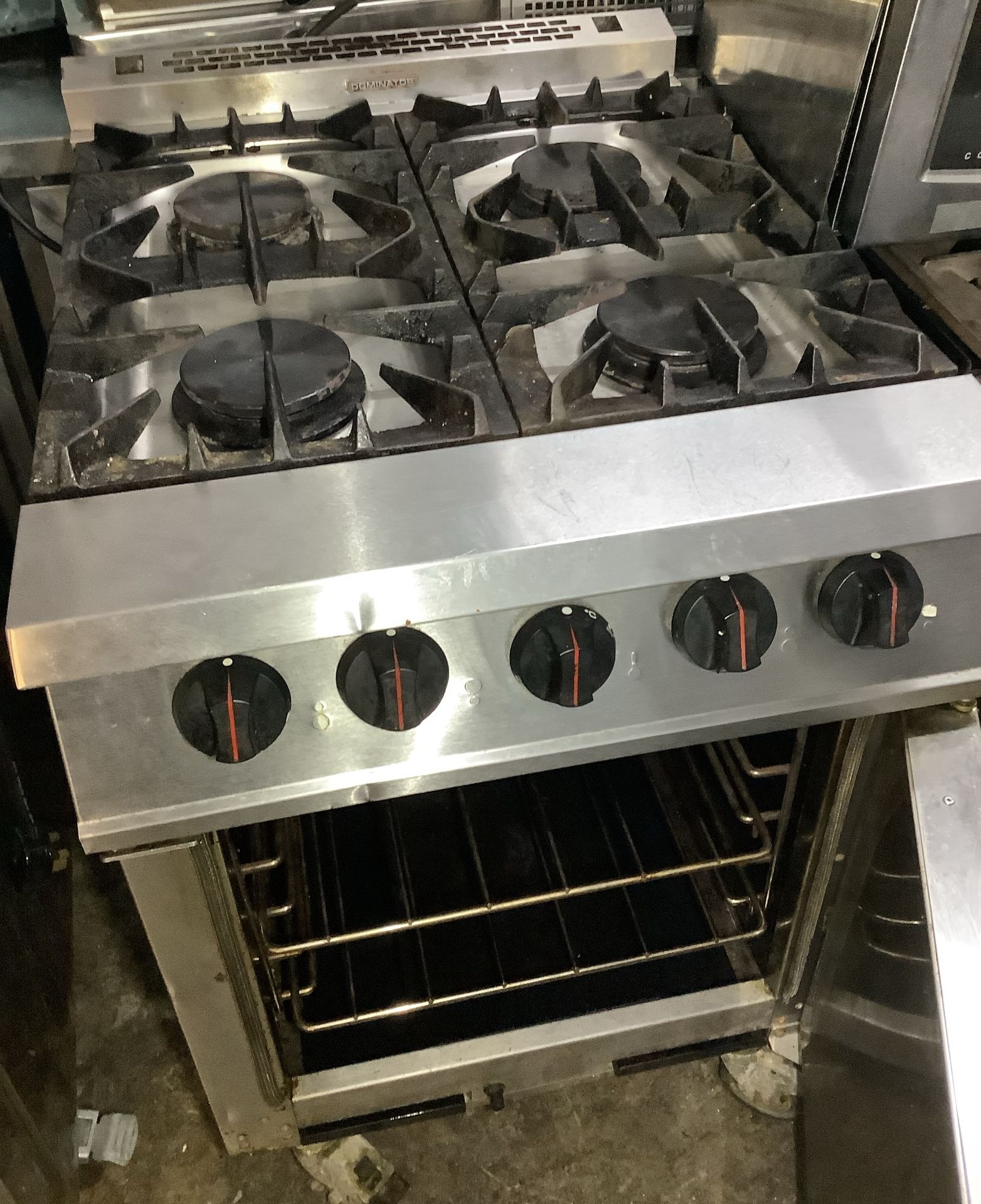 Falcoln Dominator 4 Burner Gas Cooker - Image 2 of 2