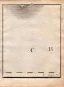 Isle Of Wright St Lawrence Niton Chale Whitwell John Cary's Map of 1794.
